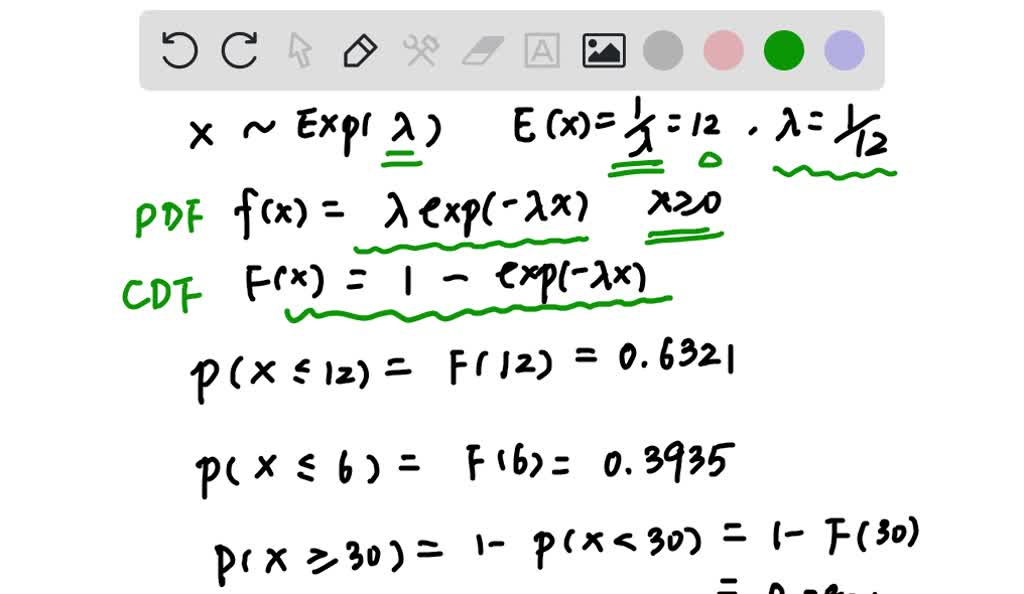 SOLVED The time between arrivals of vehicles at a particular