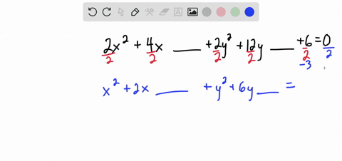 5-6-points-the-equation-of-a-circle-is-given-as-2x2-2y24r12y60-what-are-the-center-c-and-the-radius-r-of-the-circle-c13-r-7-c-1-3-rv7-c13-rv7-c-1-3-r-7-02797