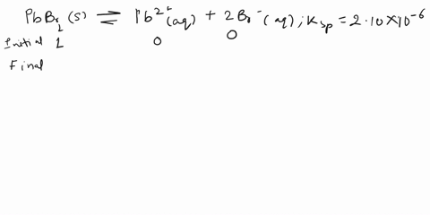 consider-the-equilibrium-shown-pbbrspb2aq2braq-ksp21010-6-determine-the-concentrations-of-pb2-and-br-in-a-saturated-solution-of-pbbr-in-pure-water-assume-0-m-pb2-m-br-m-determine-the-concent-91477