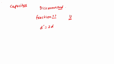 a-parallel-plate-capacitor-is-charged-and-then-disconnected-from-a-battery-by-what-fraction-does-the-98353