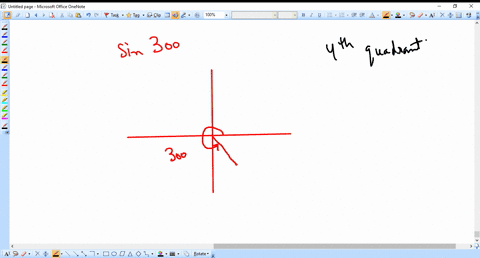 without-using-a-calculator-compute-the-sine-and-cosine-of-300-by-using-the-reference-angle-what-is-the-reference-angle-degrees-in-what-quadrant-is-this-angle-answer-1-2-3-or-4-sin300-cos300-22473