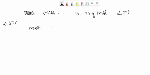 what-is-the-density-in-gl-of-an-unknown-gas-with-a-molar-mass-of-7273-gmol-at-stp-77944