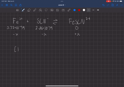 sample-calculation-of-keq-for-hypothetical-experiment-similar-to-part-c-in-which-fe3jinit-72x10-4-m-scn-jinit-286x10-4-mand-fescn2-jea-446x10-5-m-calculate-keq-for-the-formation-of-fescn2-th-15052