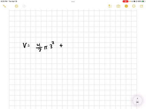 what-is-the-volume-of-the-item-described-a-capsule-consisting-of-a-cylinder-of-radius-3-mm-and-height-6-mm-with-a-hemisphere-on-each-end-of-radius-3-mm-select-the-exact-answer-in-terms-of-an-90179
