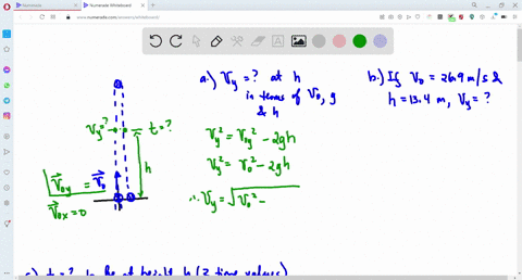 a-baseball-is-thrown-straight-upward-with-a-speed-of-v0-a-how-fast-is-it-moving-when-it-reaches-a-height-h-express-your-answer-in-terms-of-the-symbols-v0-h-and-g-where-g-is-the-acceleration-09801