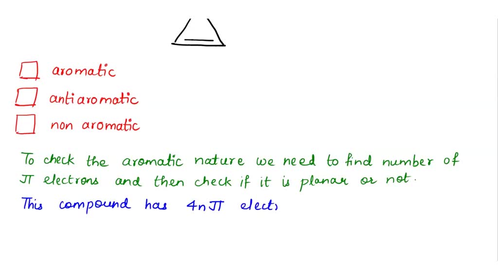 solved-determine-if-the-following-compounds-are-aromatic-or-not-aromatic-aromatic-not