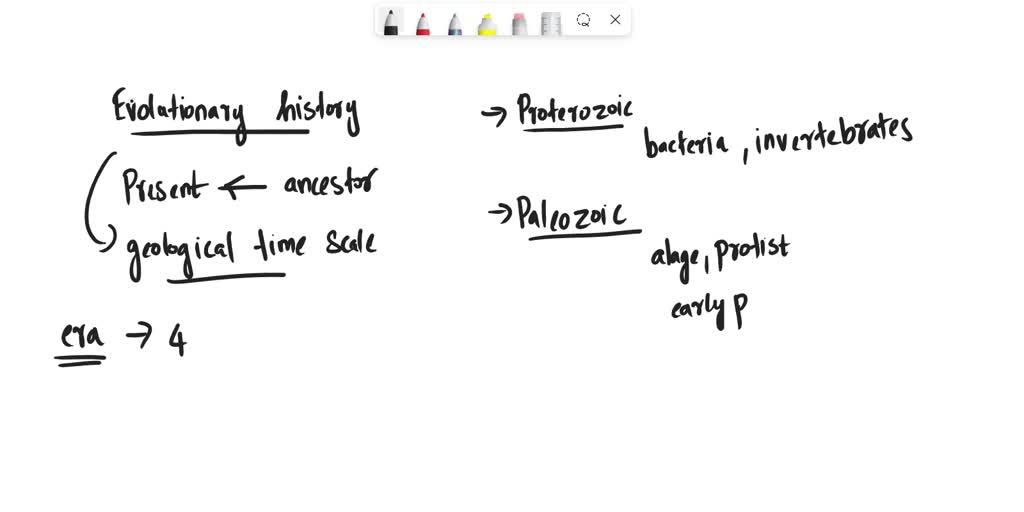 SOLVED Which lists the correct order of evolutionary history? crabs