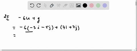 express-the-resultant-vector-as-a-linear-combination-of-unit-vectors-i-and-j-25-u-3i-sj-g-7i-7j-find-6u-g-26-u-misj-g-6i-4j-find-u8-15823