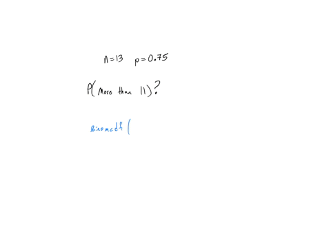 binomial-experiment-has-the-given-number-of-trlals-and-the-glven-success-probabillty-p-n-13p-075-par-0-3-part-1-03-determine-the-probabillty-p-more-than-i4-round-the-answer-to-at-least-four-03545