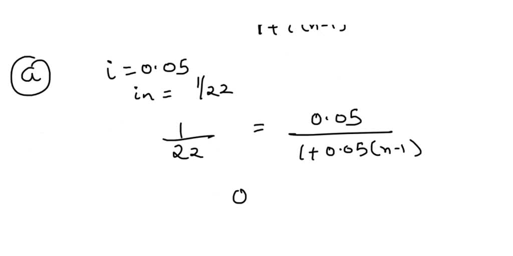 solved-a-loan-is-made-time-0-at-simple-interest-at-a-rate-of-5-a-in