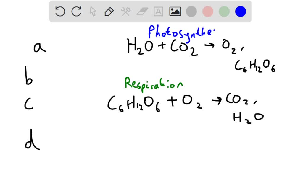 SOLVED Cellular respiration converts the reactants' oxygen and glucose into carbon dioxide