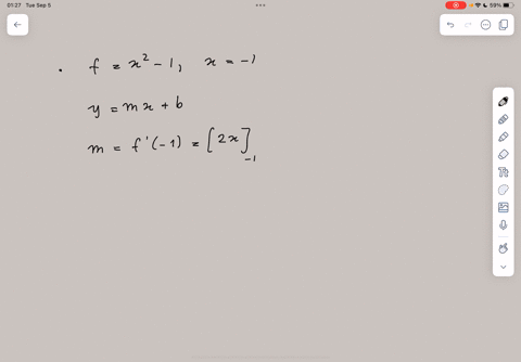 find-the-slope-of-the-tangent-line-and-its-equation-to-the-graph-of-fxx2-1-x0-1-and-fxx23x2-x02