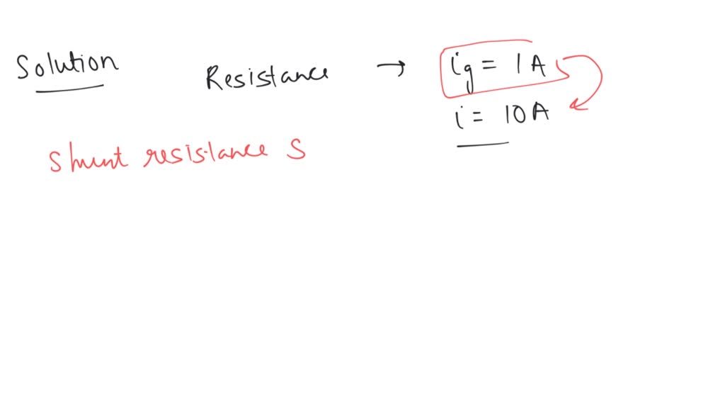 SOLVED The resistance of 1 A ammeter is 0.018 ohms. To convert it into
