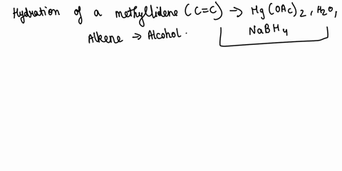 what-is-the-organic-product-of-the-following-reaction-chz-hgoac2-hzo-2-nabhg-i-oh-iv-chzoh-sch-chz-select-one-a-b-iv-c_-d-chz-ioh-ioh-77124