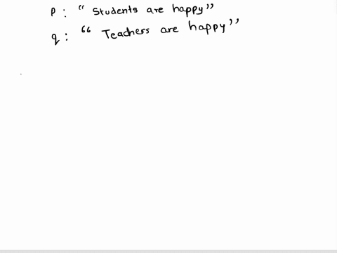 b-let-p-represent-the-statement-students-are-happy-and-let-4-represent-the-statement-teachers-happy-translate-the-symbolic-compound-statement-pv-qjunto-words-it-is-hot-the-case-that-students-64604
