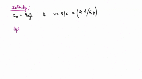a-parallel-plate-capacitor-of-capacitance-c-has-plates-of-area-a-with-separation-d-between-them-when-itis-connected-to-a-battery-of-voltage-vit-has-a-charge-of-magnitude-q-on-its-plates-it-i-12143