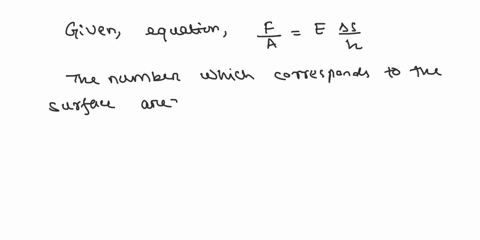 the-form-of-hookes-law-relating-shear-stress-to-shear-strain-is-fia-e-aslh-the-figure-shows-a-block-subjected-to-shear-stress-which-number-corresponds-to-the-surface-area-a-in-the-equation-j-96676