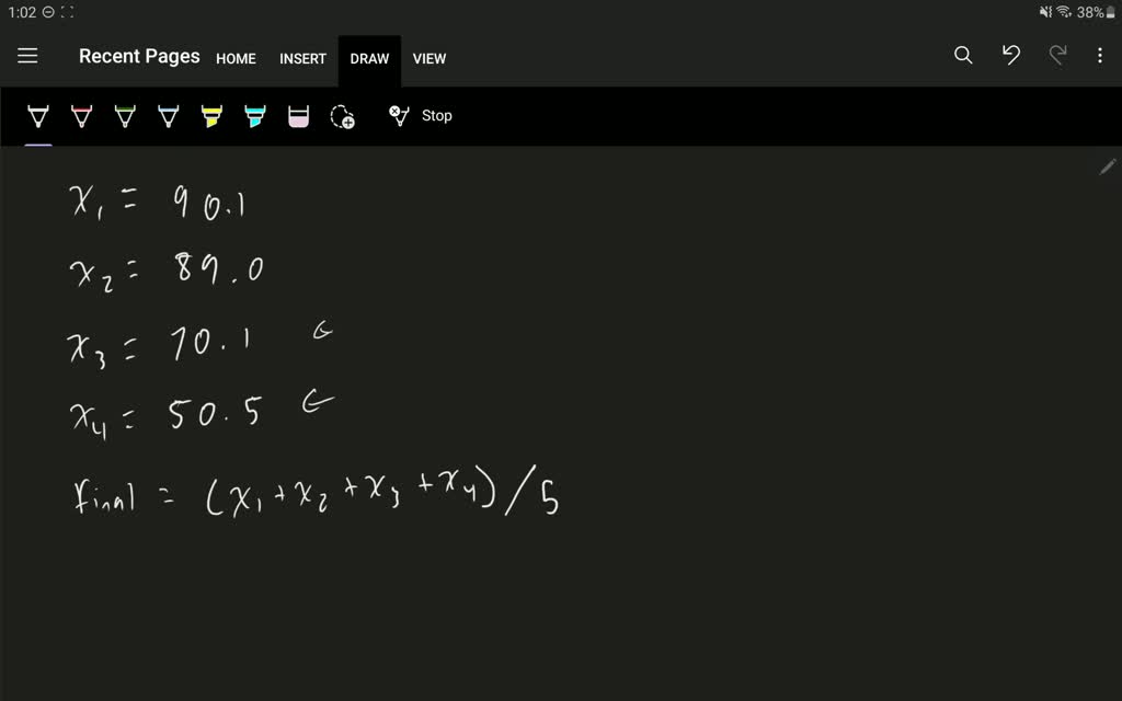 SOLVED: Write a program to determine a student's final grade and ...