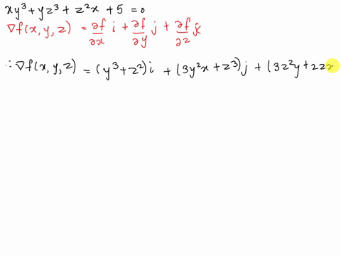 find-an-equation-for-the-tangent-plane-to-the-surface-xy3-yz3-z2-x-5-0-at-the-point-1-1-2-64287
