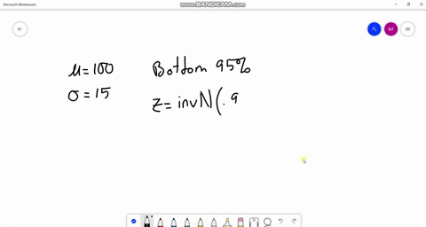 the-scores-of-a-reference-population-on-the-wechsler-intelligence-scale-for-childrenwisc-are-normally-distributed-with-mean-100-and-standard-deviation-15-find-the-score-below-which-exist-95-68766