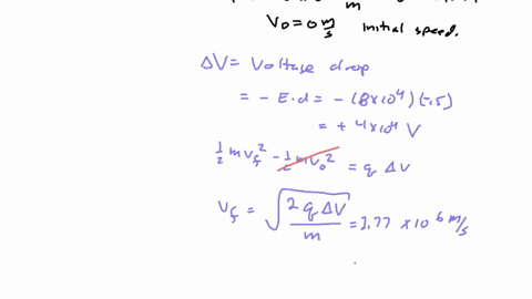 motion-of-a-proton-in-a-uniform-electric-field