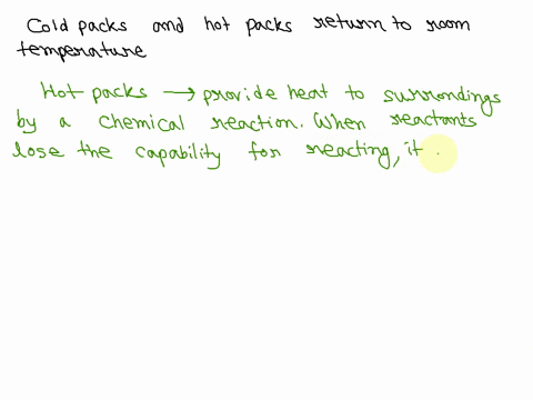 why-do-hot-packs-and-cold-packs-eventually-return-to-room-temperature-96026