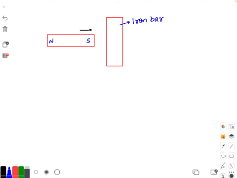 an-iron-bar-is-placed-near-the-magnet-as-shown-below-magnet-iron-bar-which-diagram-correctly-shows-the-induced-magnetism-in-the-iron-bar-a-b-d-n-s-s-n-s-27544