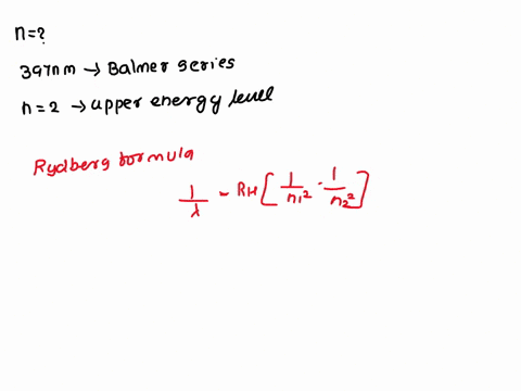 one-of-the-lines-in-the-balmer-series-of-the-hydrogen-atom-emission-spectrum-is-at-397-mathrmnm-it-2-02434