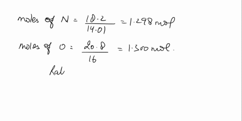 a-compound-that-contains-182-grams-of-nitrogen-and-208-grams-of-oxygen-has-a-molar-mass-of-60-gmol-what-is-its-molecular-formula-34768