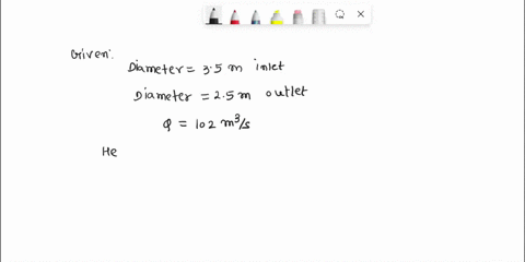 37-a-reaction-turbine-runner-diameter-is-35m-at-inlet-and-25m-at-outlet-the-tubine-discharge-102m3-per-second-of-water-under-a-head-of-145m-its-inlet-vane-angle-is-120-assume-radial-discharg-22044