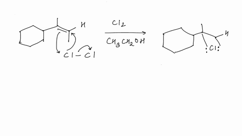 SOLVED: Draw the major product of the following reaction: FeCl2 Draw ...
