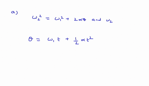 a-wheel-starting-from-rest-rotates-with-a-constant-angular-acceleration-of-200-rads2-during-a-certain-300-s-interval-it-turns-through-900-rad-a-what-is-the-angular-velocity-of-the-wheel-at-t-70493