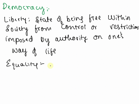 which-of-the-following-refers-to-the-belief-in-the-importance-of-liberty-and-equality-39023