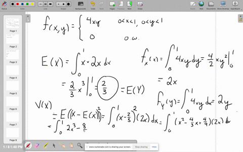 3-let-x-and-y-be-two-continuous-random-variables-with-joint-pdf-4cy-if-0-10-y-1-fcy-0-otherwise-derive-ex-and-variance-of-x-b-verify-directly-that-ex2y-exey-c-derive-covxy-eix-exy-_-eyh-the-24375