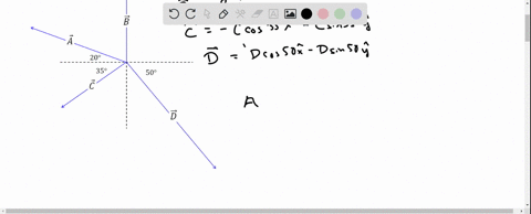 four-displacement-vectors-a-b-c-and-d-are-shown-in-the-diagram-below-their-magnitudes-are-a-154-m-b-110-m-c-120-m-and-d-210-m-what-is-the-magnitude-in-meters-and-direction-in-degrees-of-the-42997