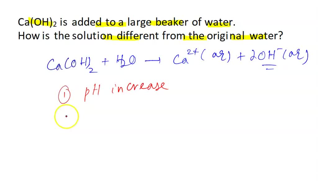 SOLVED Why can we add 120 mL of distilled water to the Ba(OH)2(aq