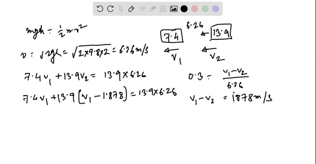 SOLVED: 'The (mass m) slides down the baggage chute shown, with a ...