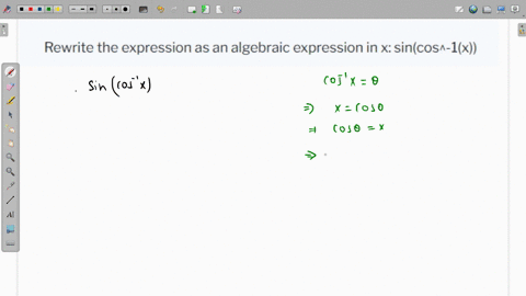 rewrite-the-expression-as-an-algebraic-expression-in-x-sincos-1x-34958