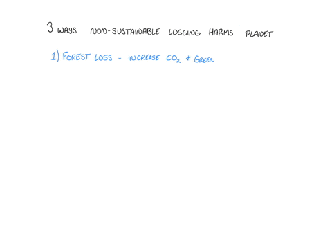 describe-at-least-three-ways-in-which-a-logging-company-that-doesnt-manage-its-forests-sustainably-could-be-harming-the-planet-09945