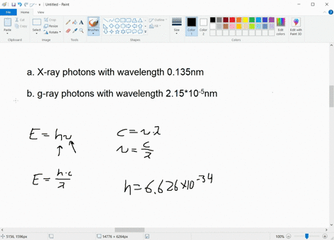 how-much-energy-is-contained-in-1-mol-of-each-a-x-ray-photons-with-a-wavelength-of-0135-nm-b-g-ray-photons-with-a-wavelength-of-215-10-5-nm-2