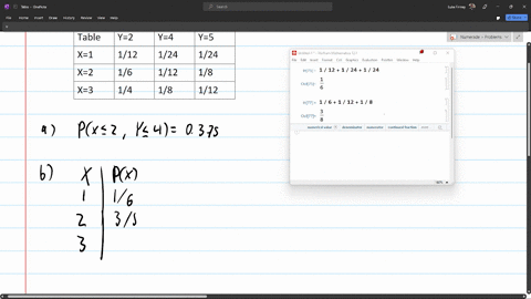 problem-1-consider-two-random-variables-x-and-y-with-joint-pmf-given-in-table-53-a-find-px-2y-4-b-find-the-marginal-pmfs-of-x-and-y-c-find-py-21x-1-d-are-x-and-y-independent-y-2-y-4-y-5-x-1-78563