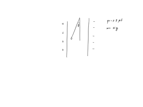 a-parallel-plate-capacitor-on-earth-has-a-horizontal-electric-field-e-between-the-plates-a-small-object-with-a-mass-of-21-g-and-a-charge-of-390-c-is-suspended-by-a-thread-between-the-plates-68284