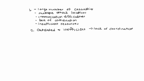 1-list-some-of-the-factors-that-complicated-the-efforts-of-emergency-crews-primarily-fire-police-and-medical-personnel-in-responding-to-the-madrid-attack-2-what-was-the-problem-with-the-exis-11863