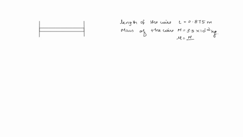 a-wire-of-lenght-0875-m-and-of-mass-3510-2-kg-is-streched-between-the-rigid-supports-and-vibrates-in-its-fundamental-frequency-45-hz-calculate-the-tension-acing-on-the-string-given-linear-density-4-10
