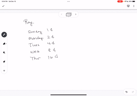 ray-put-1-cent-into-his-new-piggy-bank-on-a-sunday-morning-on-monday-he-put-two-cents-into-his-back-on-tuesday-he-put-4-cents-and-he-continued-to-double-the-amount-of-money-he-put-in-his-bank-for-two-