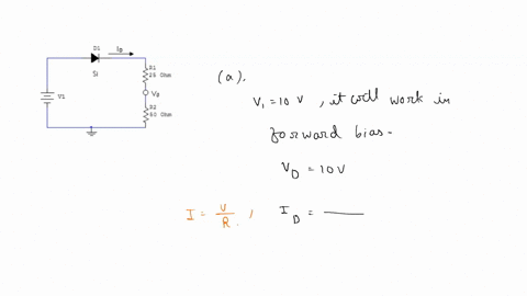 part-ii-solve-the-following-four-problems-problem-1-for-the-circuit-shown-below-use-the-practical-diode-model-to-determine-id-vd-and-vo-if-vi-10-v-31-23-on-si-vo-32-30-on-b-vi-03-v-73041