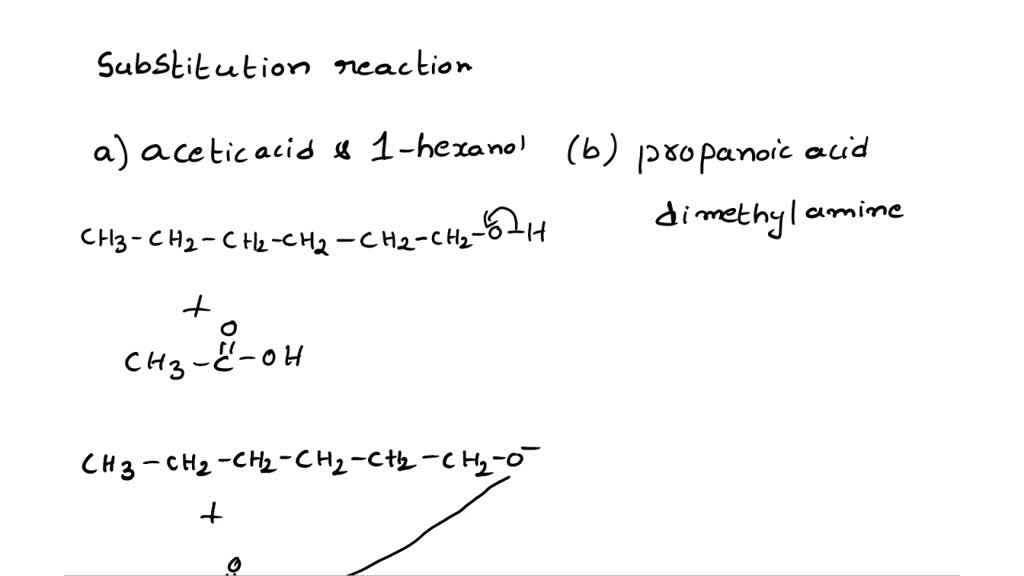 Solved Draw The Organic Product Formed When The Following Compounds Undergo A Substitution 7477