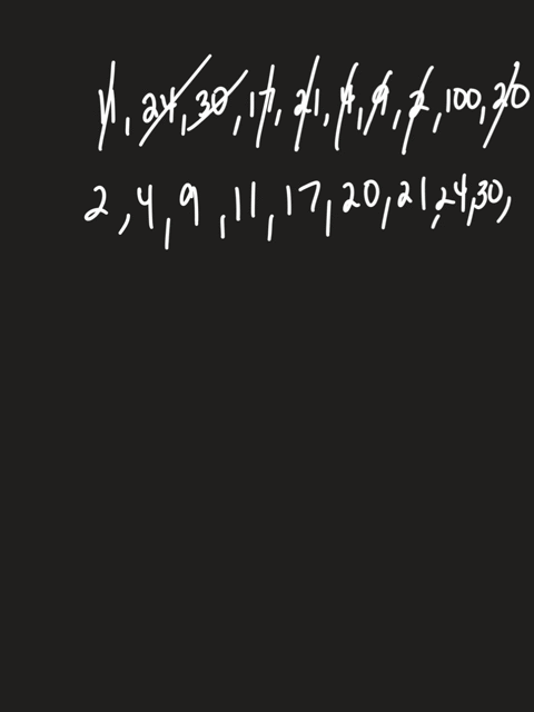 consider-the-following-random-sample-of-data-11-24-30-17-21-4-9-2-100-20-a-what-is-the-median-of-the-sample-data-round-your-response-to-2-decimal-places-b-if-the-outlier-is-removed-what-is-the-median