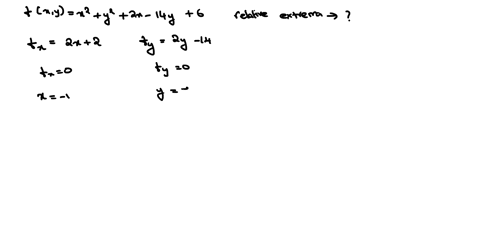 identify-any-extrema-of-the-function-by-recognizing-its-given-form-or-its-form-after-completing-the-square-verify-your-results-by-using-the-partial-derivatives-to-locate-any-critical-points-69255