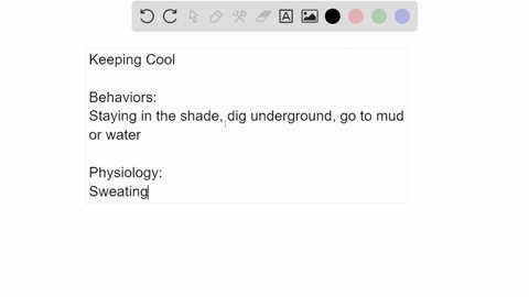 1-give-two-examples-of-behavioral-adaptations-animals-could-use-to-keep-cool-under-heat-stress-2-give-two-examples-of-physiological-adaptations-animals-could-use-to-keep-cool